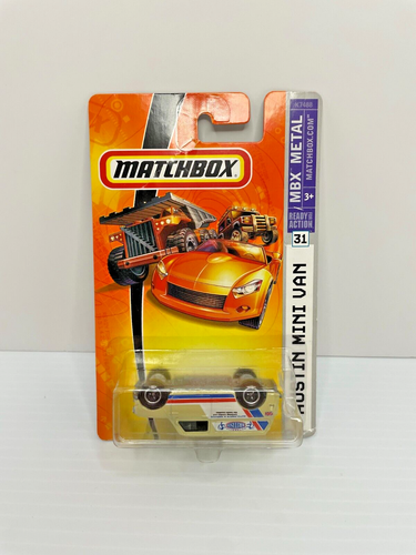 Matchbox Austin Mini Van MBX Metal Package Error NIP - 第 1/4 張圖片