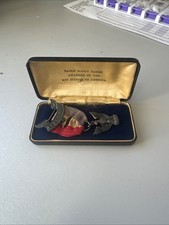 VINTAGE EARLY 1930's BSA STERLING SILVER EAGLE SCOUT BADGE with CASE  BOY SCOUTS