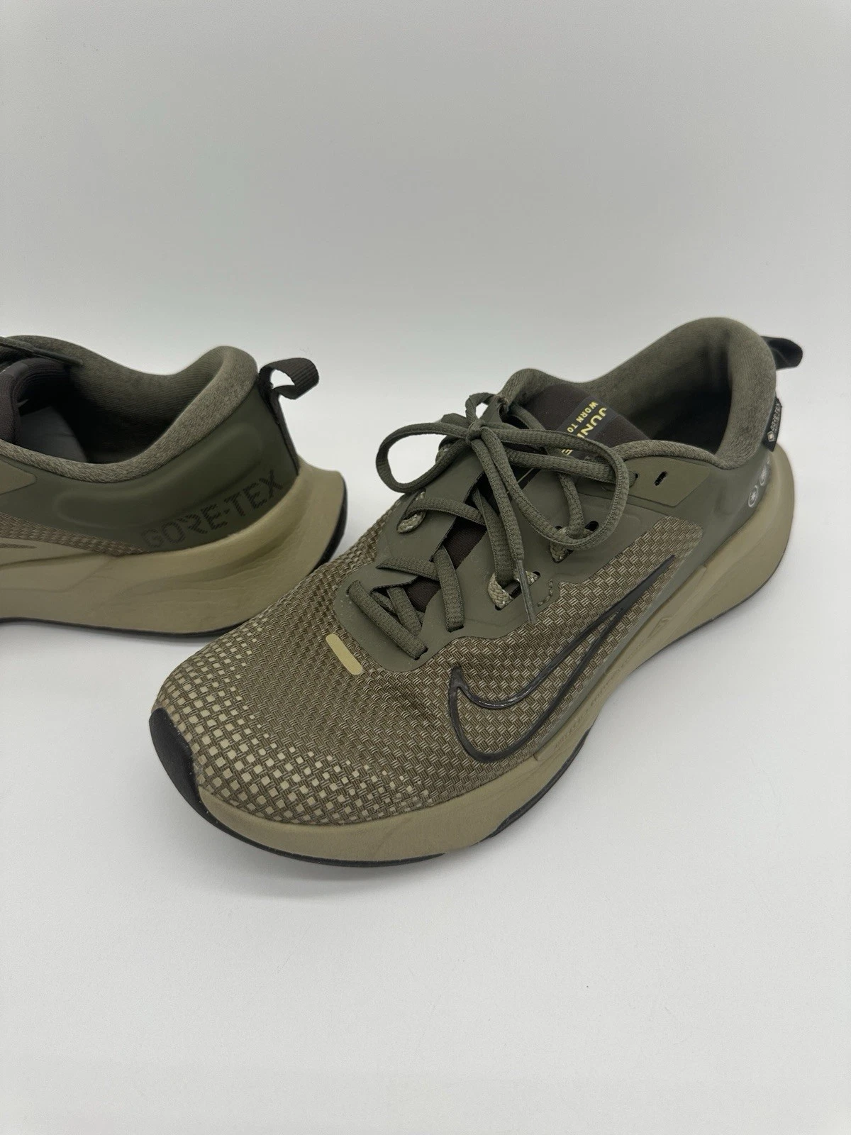 Men's Nike Juniper Trail 2 Gore-Tex Shoes Olive - Style# FB2067-201 - Size 7.5