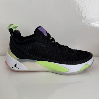 Nike Jordan Luka 1 Schwarz Lime Glow Basketballschuhe Gr. 47,5