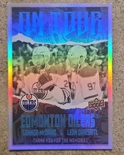 Upper Deck On Tour McDavid Draisaitl OT-27 Edmonton Oilers 2024-25 S2