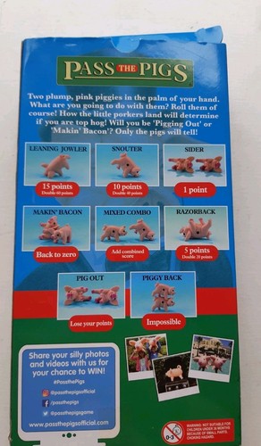 Pass The Pigs Game - Winning Moves - 2019 missing pencils VGC - Picture 2 of 4