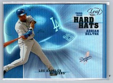 2003 Leaf #9 Adrian Beltre Hard Hats MLB Los Angeles Dodgers