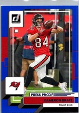2022 Donruss Press Proof Cameron Brate #245