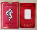 2025 PAMP Lunar Legend Series Year of the Snake 10g Silver Bar.999 Fine Silver