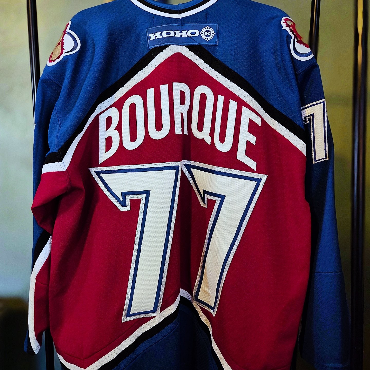 Vintage Colorado Avalanche Ray Bourque KOHO NHL Hockey Jersey