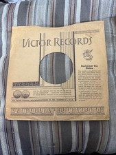  248 VICTOR Record Sleeve Only 78 Rpm 10 In 1938 AS IS 