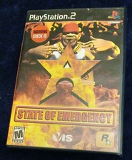 State of Emergency - (Sony PlayStation 2, 2003) PS2 CIB W/ Reg Card Tested Mint