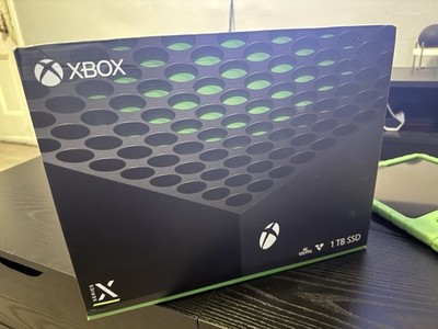 Microsoft Xbox Series X 1TB Black 4K Console w/ Controller, Cables & Box, Red Co