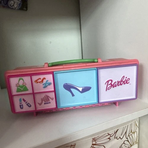 Vintage 1999 Barbie Accessory Case 3 Drawer Mattel Tara