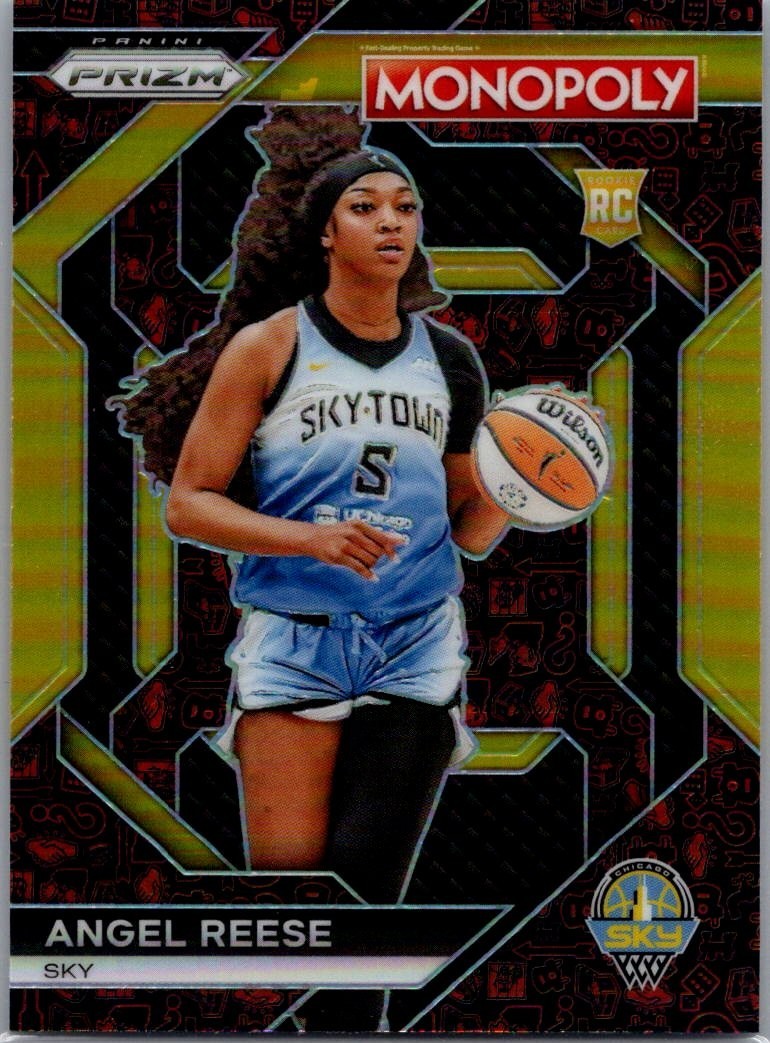 2024 Panini Prizm Monopoly WNBA Angel Reese RC Red Classic Icons #WNBA16