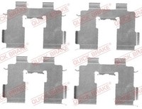 ZubehöRsatz Scheibenbremsbelag Hinten Mando-System FüR Hyundai Santa FE 03-09