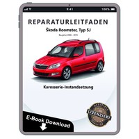 Skoda Roomster 5J Karosserie Instandsetzung Unfall Reparaturhandbuch Download