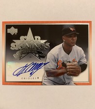 2007 Upper Deck Baseball Star Signings Auto Melvin Mora Autograph Orioles