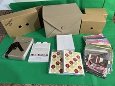 LISA & BECKY Ultimate Scrapbook  Greeting Card Kit with envelopes COMPLETE SET