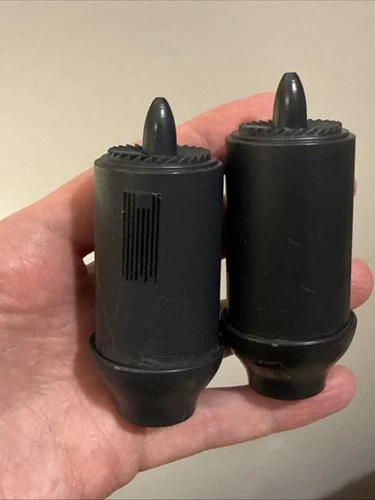 Vintage 1983 Hasbro GI Joe Skystriker Set of 2 Black Engines ARAH Part thruster