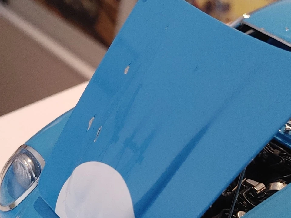 1/18  CMC Aston Martin DB4 Zagato French Blue - Damaged!! - Image 3 of 4