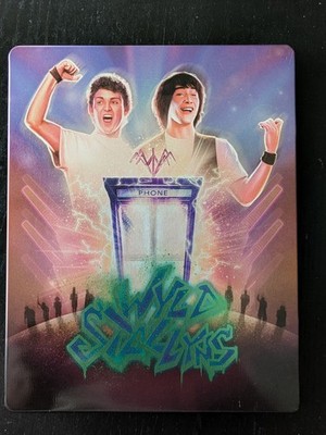 Bill and Ted s Excellent Adventure (4K UHD+Blu-ray, 1987) Steelbook Zavvi
