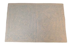 Vtg 1978 Paint By Number General Mills Sun Corp Forest Bambi? Unpainted  12x8 N1