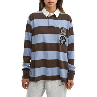 IETS FRANS Classic Rugby Long Sleeve Polo Shirt Small