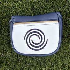 New Odyssey Ai-One Milled Putter Cover Mallet Gold Trim Magnetic Closing