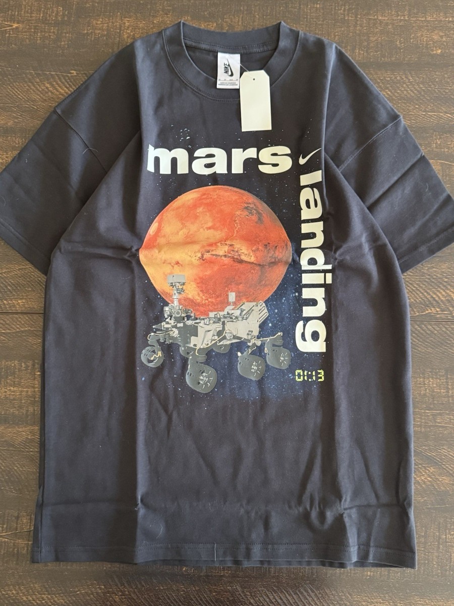 Nike Mars Landing Tee Black T-Shirt CJ1784-010 Size XS | eBay
