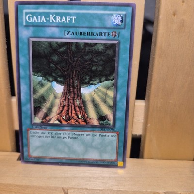 Yu-Gi-Oh Gaia-Kraft Common 1.Auflage SRL-G096
