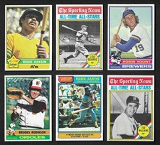 1976 Topps Baseball HOFers/Stars - High Grade!  Choose Your Card (#  to  #)