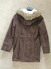✨ Vintage Suede Shearling Coat with Detachable Mink Collar ✨ — photo 2