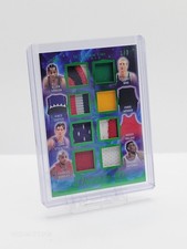 2025 Leaf In The Game Used ALLEN IVERSON, LARRY BIRD, CHRIS WEBBER ... Relic 1/3