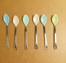 Munchkin Silicone Tip Baby Spoons Lot of 6 W5