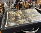 Lot Of 19 Vintage Star Wars Figures W/ Collectors Box & Original Stand Mail Away