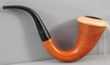 Vintage c1940 Kaywoodie Gourd Calabash Meerschaum Estate Tobacco Smoking Pipe NR
