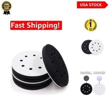 5-Pack 5-Inch Soft Density Hook and Loop Interface Pads - Perfect for Sanding