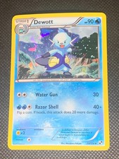 Dewott 29/114 Cracked Ice Holo - B&W Promo Pokemon Card - LP