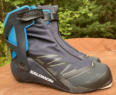 Salomon RS8 Skate Ski Boots Prolink Cross Country Men's Size 10 / EU 44 Blue