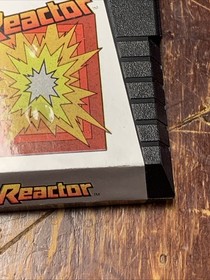 Reactor Atari 2600 Video Game Cartridge ( Vintage 1982)