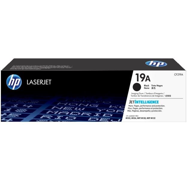 Tambour d'imagerie HP 19A LaserJet noir d'origine pour consommables d'impression d'entreprise