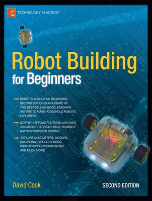 #ad Robot Building for Beginners paperback Cook David $5.09