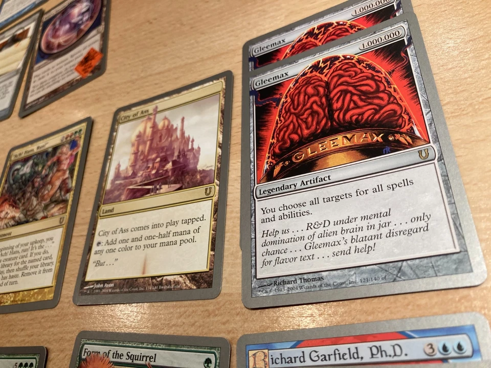 MTG Unhinged Sammlung, City of Ass, Uktabi Kong, Foil Karten - Bild 4 von 4