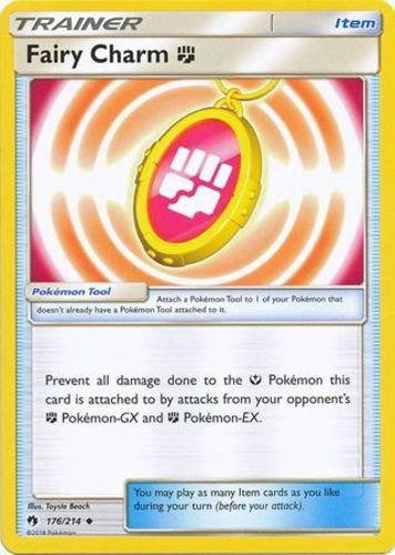 Pokemon Fairy Charm [Fighting] - 176/214 - Uncommon NM-Mint Lost Thunder