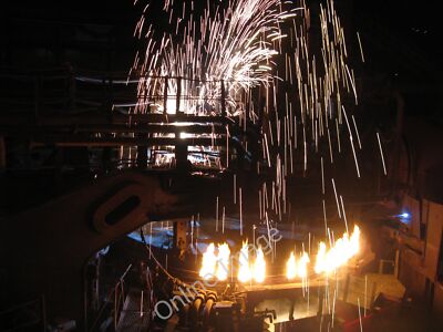Photo 12x8 Electric arc furnace at Magna - The Big Melt Templeborough A si c2011