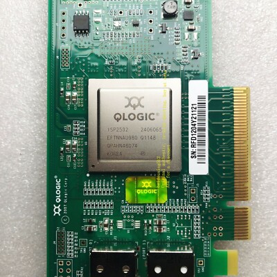 Qlogic QLE2562-F HBA Card 8Gb Fibre Channel Adapter FC Dual Port