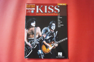 Kiss - Guitar Playalong (mit Audio-Code) . Songbook Notenbuch. Vocal Guitar