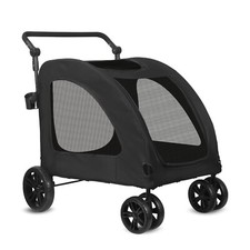 Hundewagen Hundebuggy Hundejogger Katze Pet Stroller Faltbar bis 30 KG 4 Räder