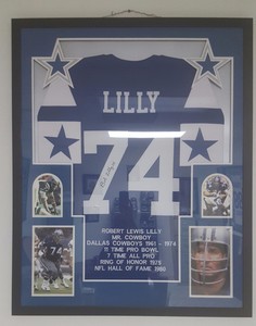bob lilly autographed jersey