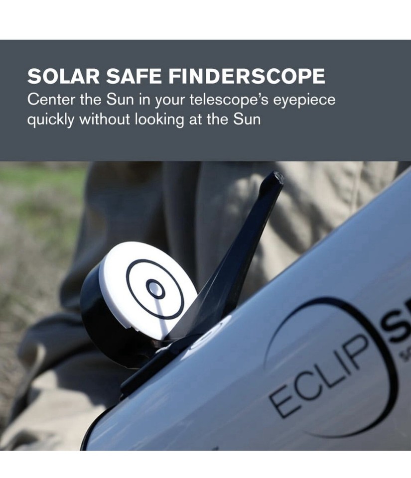 Celestron EclipSmart Solar Safe Travel Telescope 50 with Backpack