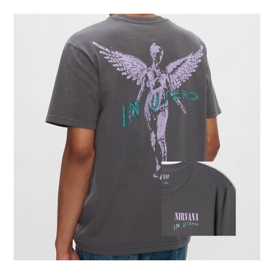 Shirts | Nirvana Kurt Cobain In Utero Band Tee Tshirt | Poshmark