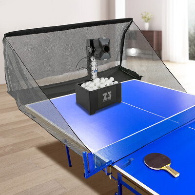Profi Tischtennis-Trainer-Roboter-automatischer Pong-Maschinenwerfer mit Netz