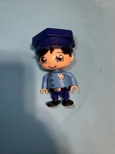 Ryans World Cop Police Officer Action Figure Toy 3" Bonkers Toy Co